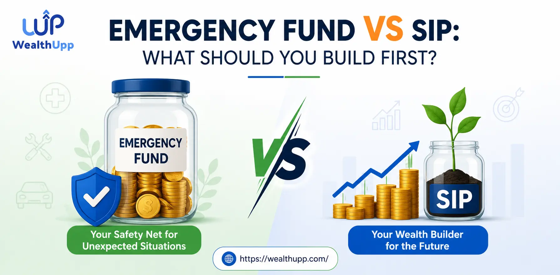 Emergency Fund vs SIP: What Should You Build First?